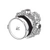 Universal concealed body G 1/2", DN 15, HANSABLUEBOX
