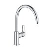 sink mixer tap, standing, with 360° swivel spout, BAULOOP, chrome