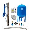 Domáca vodáreň s ponorným čerpadlom 3TI-33 / 50l - RTS, 1100W, 3000 l/h, nerezová oceľ