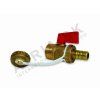 Vykurovacia technika Vypúšťací guľový uáver- 3/8"M; páčka