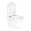 Kúpeľňové vybavenie Závesná keramická WC misa Szafir 515x355x365 – pohľad 2