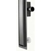 Kúpeľňové vybavenie Lineárny sprchový žľab SLEEK 700 mm, gun grey