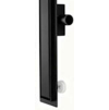 Kúpeľňové vybavenie Lineárny sprchový žľab SLEEK 900 mm, čierna