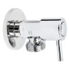 Vykurovacia technika Rohový guľový ventil s keramickou hlavou 1/2''x1/2''