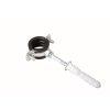 137346 137346 single hole steel clamp with rubber 3 8