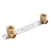 Kúpeľňové vybavenie Montážna lišta pre batériu 1/2" x 15, L-150 mm