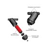 Potrubný diskový filter AZUD Modular 100 6/4"