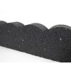 Záhradná obruba Scalloped sivá 120 cm, gumová (vrátane klincov) – pohľad 5