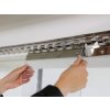 Pásový záves z PVC, kompletná sada KERBL 291162, 130x225 cm – pohľad 2