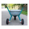Univerzálne oporné kolesá pre záhradné a stavebné fúriky KERBL 29396 Ø25cm, 2ks, celogumové – pohľad 2