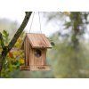 Závesné kŕmidlo pre vtáky KERBL 87035 GINDELALM, drevo 18x14x22, 5 cm – pohľad 2