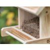 Závesné kŕmidlo pre vtáky KERBL 87036 RIEDERSTEIN, drevo 23,8x22x20,7 cm – pohľad 5