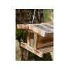 Závesné kŕmidlo pre vtáky KERBL 87039 KLEINER ARBER, drevo 31x24,5x19 cm – pohľad 4