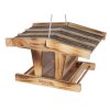 Závesné kŕmidlo pre vtáky KERBL 87039 KLEINER ARBER, drevo 31x24,5x19 cm