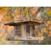 Závesné kŕmidlo pre vtáky KERBL 87044 GROßER ARBER, drevo 37,2x29x23 cm – pohľad 3