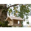 Závesné kŕmidlo pre vtáky KERBL 87047 LEITENBERG, drevo 40x32x24, 5 cm – pohľad 2