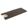 Dekoratívny záhradný nášľap Railroad Tie hnedá, gumový