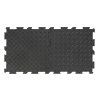 Gumová dlaždica Alfa 30 x 30 cm, čierna – pohľad 4