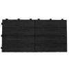 Gumová dlaždica ARISTA Wood 30 x 30 cm, antracit – pohľad 3
