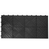 Gumová dlaždica EXTREME SOLID 45 x 45 cm, čierna – pohľad 3