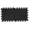 Gumová dlaždica FITNESS TILE 50 x 50 cm, čierna – pohľad 3