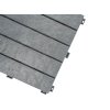 Gumová dlaždica NATURAL STONE 30 x 30 cm, sivá – pohľad 2