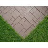 42306 17 gumova dlazdica stone mosaic hnedy dub