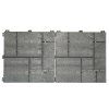 Gumová dlaždica STONE MOSAIC 30 x 30 cm, sivá – pohľad 2