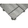 Gumová dlaždica STONE MOSAIC 30 x 30 cm, sivá – pohľad 3