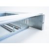 Skrinka pre rozdeľovač Skriňa podomietková SP5, biela, 795 mm – pohľad 4