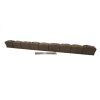 35092 dekorativna zahradna obruba roman stone hneda 120 cm gumovy vratane klincov