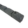 Záhradná obruba Roman Stone sivá 120 cm, gumová (vrátane klincov) – pohľad 5