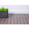 Gumová dlaždica COSMOPOLITAN 30 x 30 cm, hnedý dub – pohľad 2