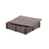 Gumová dlaždica COSMOPOLITAN 30 x 30 cm, hnedý dub – pohľad 3