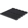 Gumová dlaždica COSMOPOLITAN 45 x 45 cm, antracit, zosilnená 2,5 cm – pohľad 5