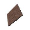 WPC dlaždica LEGI BASE 30 x 30 cm, coffee – pohľad 4