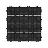 WPC dlaždica LEGI BASE 30 x 30 cm, antracit – pohľad 2