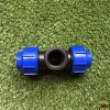Fiting Plastica Alfa PP T-kus na PE potrubie Ø32mm 1" VNZ – pohľad 2