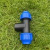 Fiting Plastica Alfa PP T-kus na PE potrubie Ø20mm 1/2" VNZ – pohľad 2