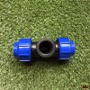 Fiting Plastica Alfa PP T-kus na PE potrubie Ø32mm 3/4" VNZ – pohľad 2