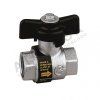 Vykurovacia technika Guľový uáver voda - so spätným ventilom - 1/2"FF; motýľ