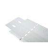 Oceľový obrubník LEGI 13 × 119 cm, pozinkovaný – pohľad 3