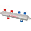 Nerezový hydraulický oddeľovač ERMETIQ 6 × 1" s izoláciou, do 70 kW
