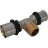 TYTAN PEX T-kus lisovací, vonkajší závit 20x1/2"Mx20, čeľuste „U“ a „TH“