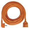 Predlžovací kábel 25 m / 1 zásuvka / oranžový / PVC / 230 V / 1,5 mm2