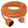 Predlžovací kábel 30 m / 1 zásuvka / oranžový / PVC / 230 V / 1,5 mm2