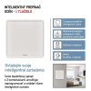 GoSmart Prenosný ovládač scén IP-2001ZW, ZigBee 3.0, 1-tlačidlový