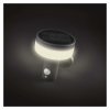 LED záhradné solárne nástenné svietidlo TERION, senzor súmraku, 12,5 x 14,7 x 14,6 cm