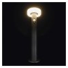 LED záhradné solárne stĺpikové svietidlo TERION, senzor súmraku, 12,5 x 12,5 x 50 cm