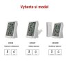 Digitálny teplomer s vlhkomerom, drôtový snímač, budík E0558P